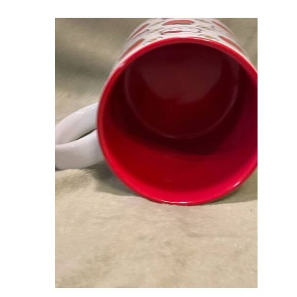 Hello Kitty Apples & Daisies Large 20oz Ceramic Coffee Mug-NEW - Picture 5 of 6